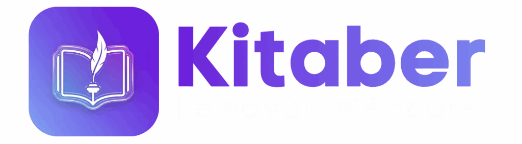 Kitaber logo le savoir s'écoute